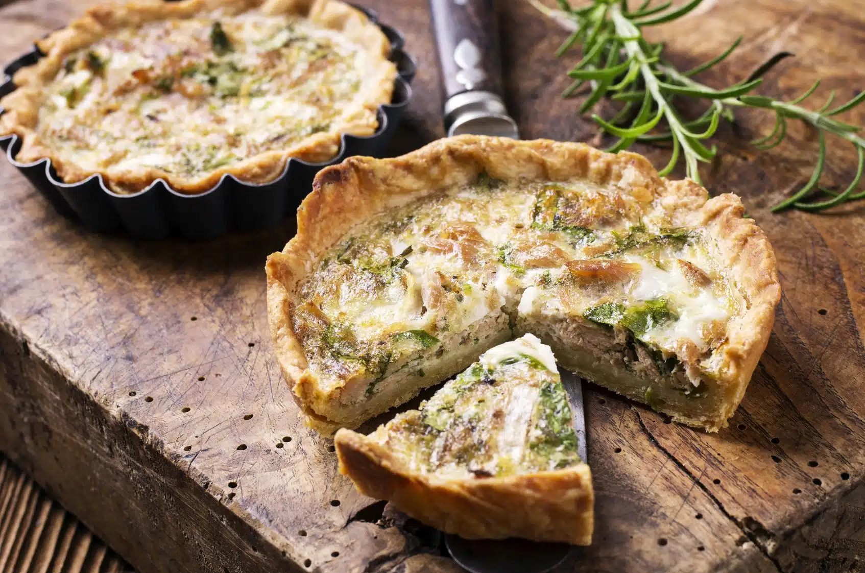 Quiche Au Thon Et Aux Poireaux - Primevere